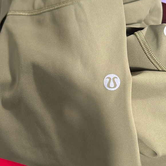 Lululemon Swift Speed High-Rise Crop 21" Bronze Green size 6 style W6CBKS - Picture 14 of 14
